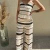Pantalon en Crochet Femme | Taille Élastique | Dream By C