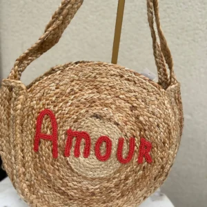 Sac en Paille Femme - Amour - Dream By C