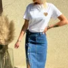 Jupe Longue en Jean Femme - Dream By C