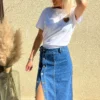 Jupe Longue en Jean Femme - Dream By C