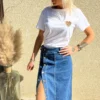 Jupe Longue en Jean Femme - Dream By C