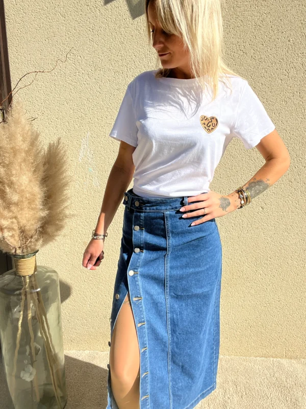 Jupe Longue en Jean Femme - Dream By C