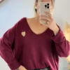 Pull Coeur Femme – Confort Oversize - Dream By C