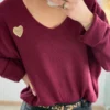 Pull Coeur Femme – Confort Oversize - Dream By C