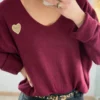 Pull Coeur Femme – Confort Oversize - Dream By C