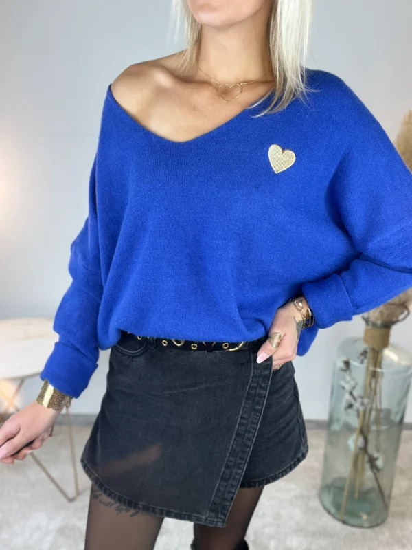 Pull Coeur Femme – Confort Oversize - Dream By C