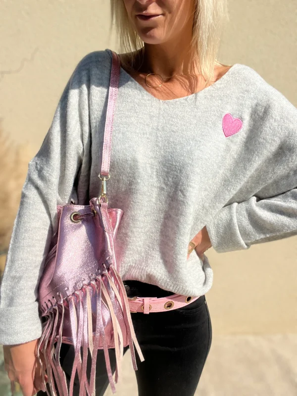 Pull Coeur Femme – Confort Oversize - Dream By C