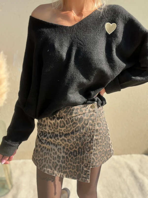 Pull Coeur Femme – Confort Oversize - Dream By C