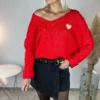 Pull Coeur Femme – Confort Oversize - Dream By C