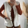 Haut Maille Côtelé Femme – Bordeaux et Camel | Dream By C