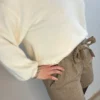 Short Femme Grande Taille Taupe – Confort et Élégance