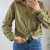 chemise-fleurie-femme-vert Chemise Fleurie Femme Dream By C – Élégance et Originalité !