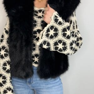 Veste Fourrure Sans Manches Dream By C – Chaleur et Confort