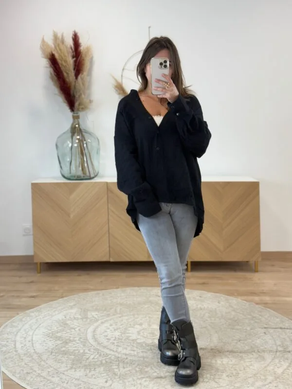 Chemise Femme Gaze de Coton – Oversize| Dream By C