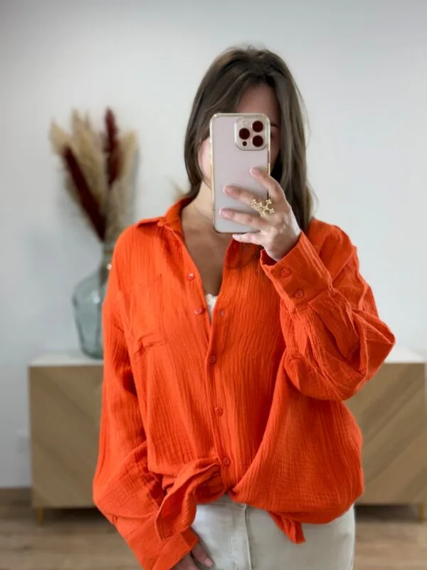 Chemise Femme Gaze de Coton – Oversize| Dream By C