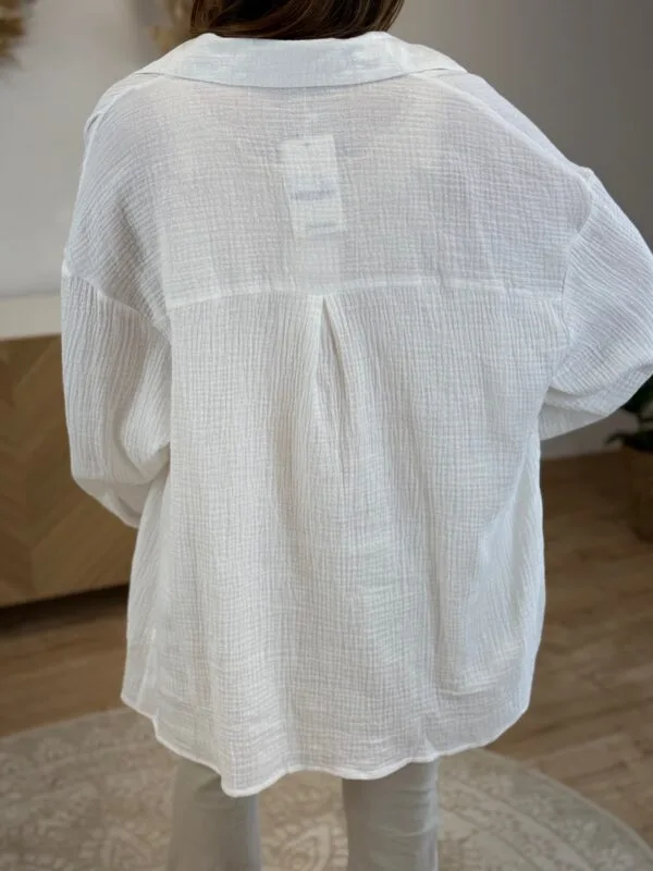 Chemise Femme Gaze de Coton – Oversize| Dream By C