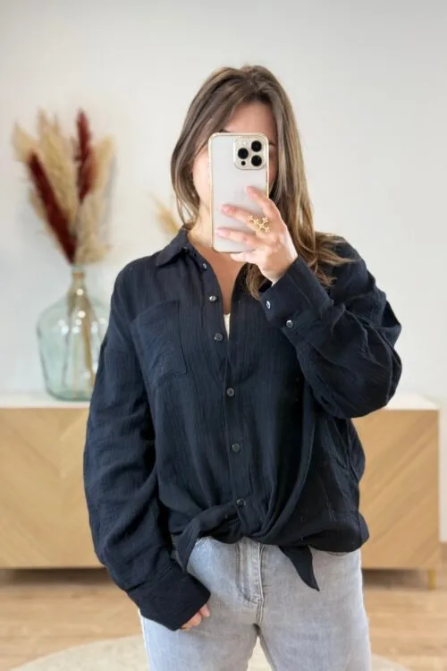 Chemise Femme Gaze de Coton – Oversize| Dream By C