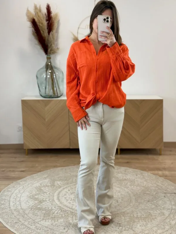 Chemise Femme Gaze de Coton – Oversize| Dream By C