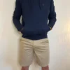 Short chino beige homme, zip poches boutonnées | Dream By C