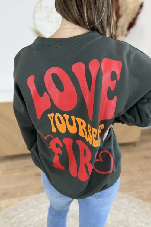 Sweat Love – Love Yourself First Oversize | Dream By C