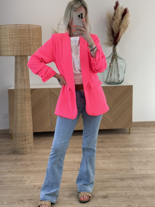 Jeans flare femme – coupe galbante, bleu clair, taille moyenne !
