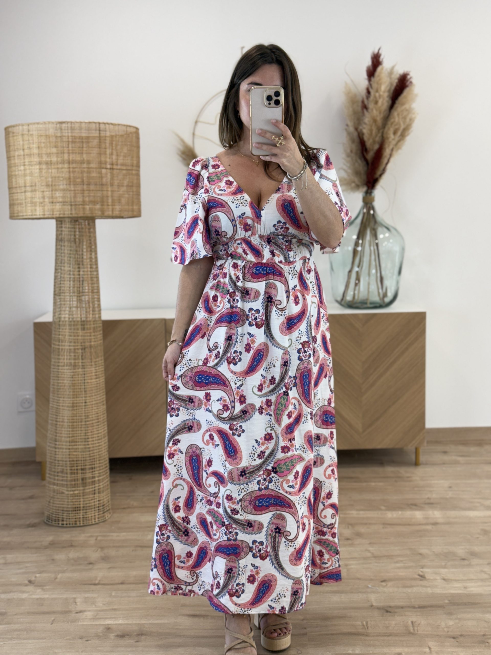 Top à bretelles imprimé floral - Enfants | MANGO Canada