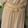 Ceinture Chaine Dorée avec Breloques Coquillage et Étoile !