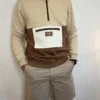 Pull homme marron coton Kulte chocolat, S M L | Dream By C