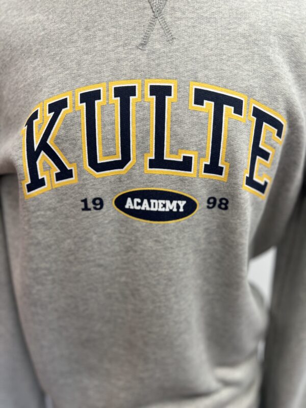 Sweat gris homme Kulte Academy – Confort et style casual