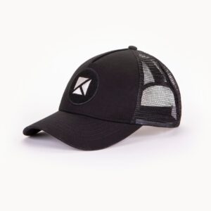Casquette filet noire Kulte – Patch logo tendance