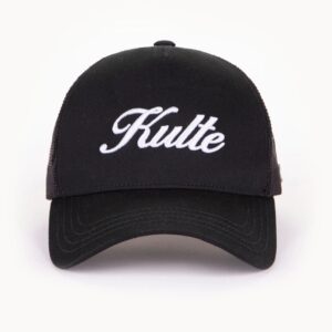 Casquette noire Kulte Kiss – Filet réglable et tendance