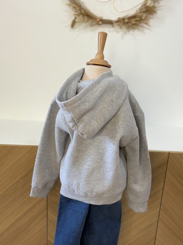 Sweat à capuche enfant gris – Les Copains d’Abord | Dream by C