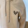 Sweat camel enfant – Cœur léopard – Dream by C