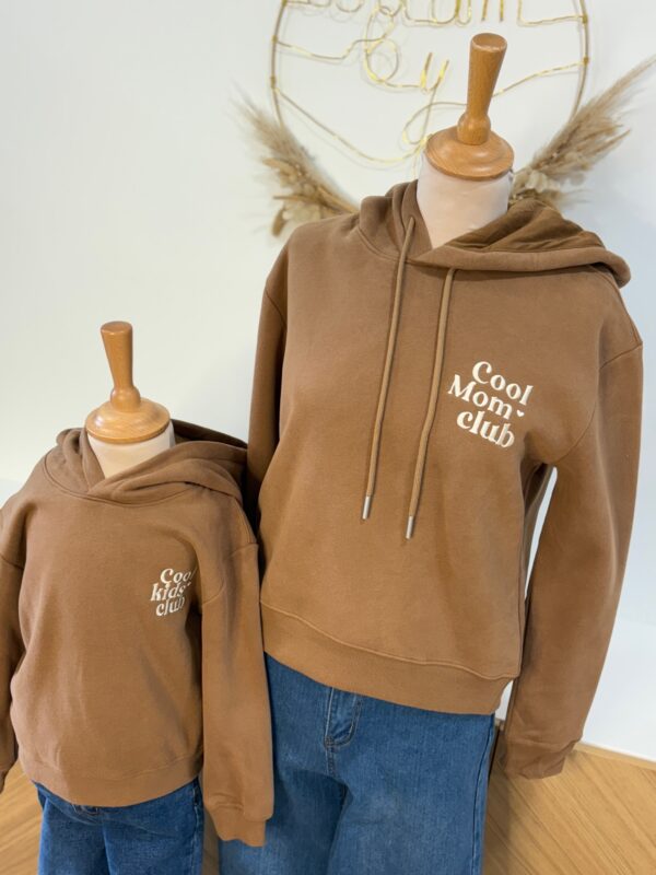 Sweat chocolat femme – Cool Mom Club – Dream by C