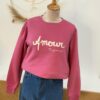 Sweat framboise femme « Amour toujours » – MAtchy-MAtchy