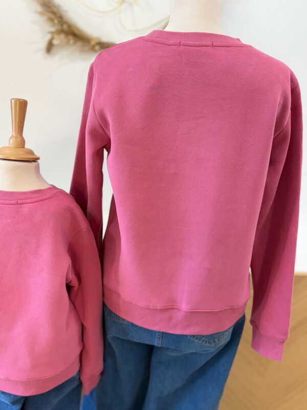 Sweat framboise femme « Amour toujours » – MAtchy-MAtchy