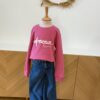 Sweat rose fille « Amour Toujours » framboise – Dream by C