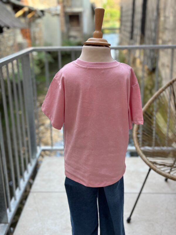 T-shirt amour rose enfants – T-shirt coton tendance