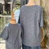T shirt Bichette bleu pulpeuses – 100 % coton doux