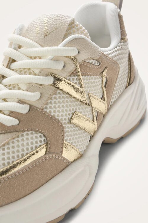 Baskets Vanessa Wu beige Jillian – Chaussures femme tendance