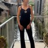 Débardeur chic femme – Col V et boucle dorée | Dream by C