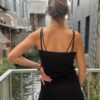 Débardeur chic femme – Col V et boucle dorée | Dream by C