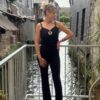 Débardeur chic femme – Col V et boucle dorée | Dream by C