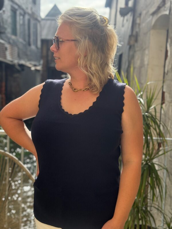 Débardeur femme grande taille – Maille élégante et tendance