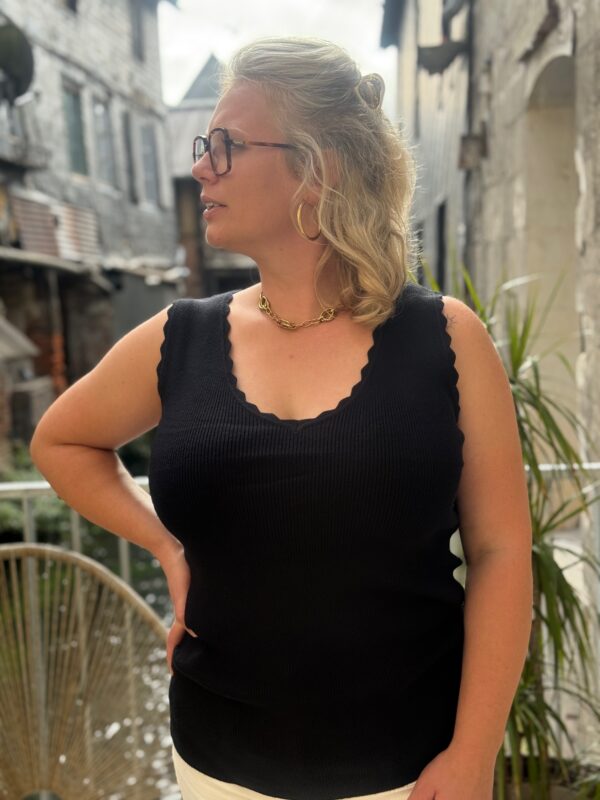 Débardeur femme grande taille – Maille élégante et tendance