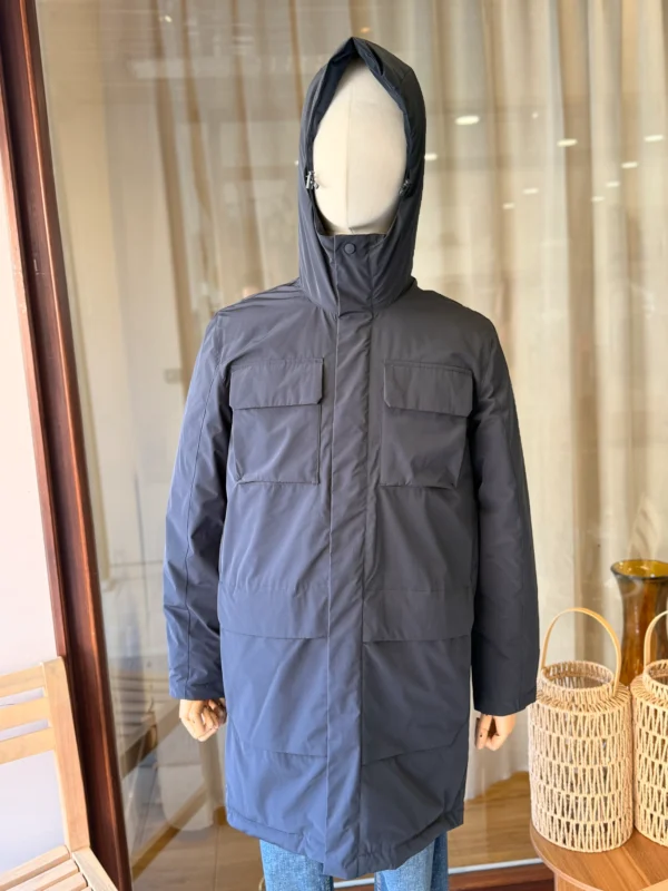 Parka Longue Homme Bleu Marine Casual Friday | Dream By C