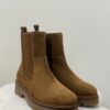 Bottines daim femme camel – Chelsea boots | Dream By C
