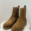Bottines daim femme camel – Chelsea boots | Dream By C