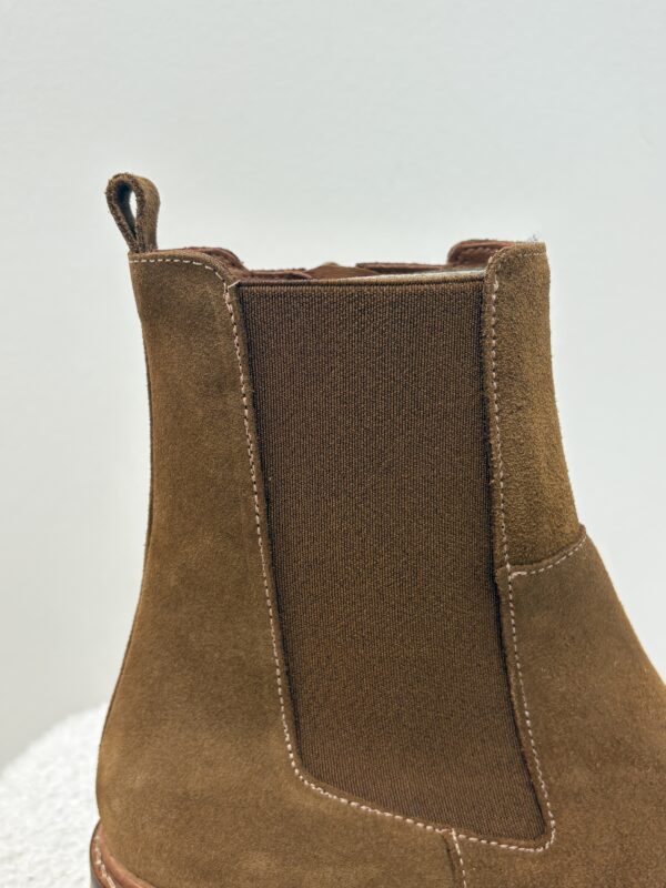 Bottines daim femme camel – Chelsea boots | Dream By C