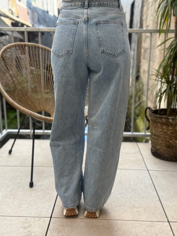 Jean ballon – Jean femme clair taille haute | Dream By C